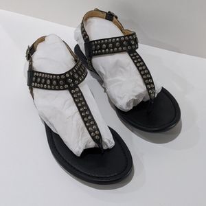 Frye Madison Disc Thong Sandals, Women's 10 M NIB